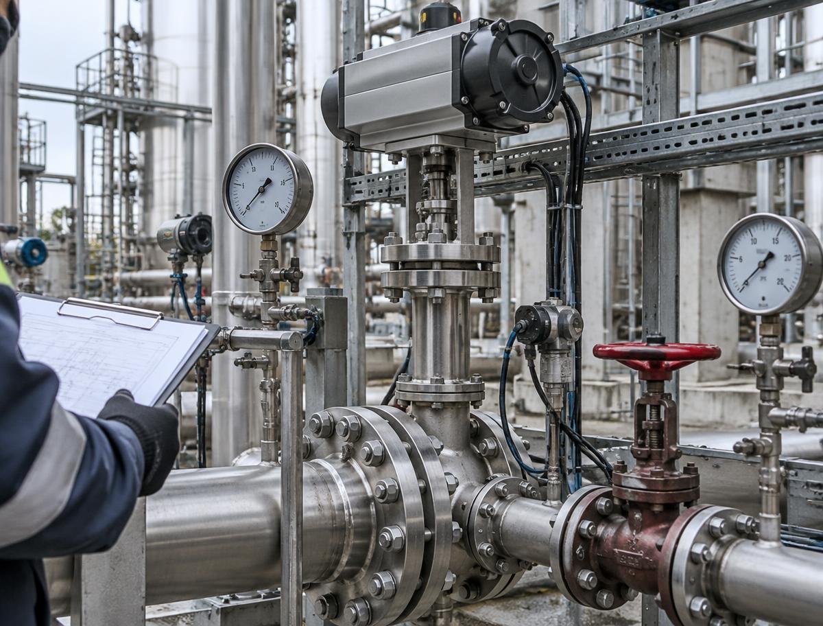 Process equipment under engineering review